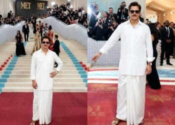 Vijay Varma का ‘METka King’ लुक वायरल, Met Gala ट्रेंड में धोती पहन दिखाया देसी अंदाज