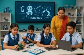 Uttar Pradesh के 600 सरकारी स्कूलों में बनेंगी ‘ड्रीम लैब’, छात्रों को AI और रोबोटिक्स की ट्रेनिंग
