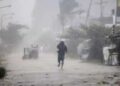 Uttar Pradesh storm destruction