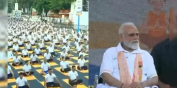 Yoga Day 2026: पीएम मोदी ने लोगों के बीच जाकर सुधारी योग मुद्रा, सोशल मीडिया पर वायरल हुआ खास वीडियो