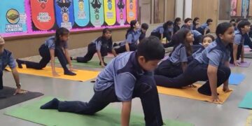योग दिवस पर यूपी में बनाय नया रिकॉर्ड, करोड़ों विद्यार्थियों ने दिया योग का संदेश