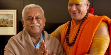 CM YOGI  के प्रमुख सलाहकार अवनीश अवस्थी को पूज्य गुरुदेव के आशीर्वाद का मिला सौभाग्य, राष्ट्रहित, धर्म और जनकल्याण पर हुई चर्चा