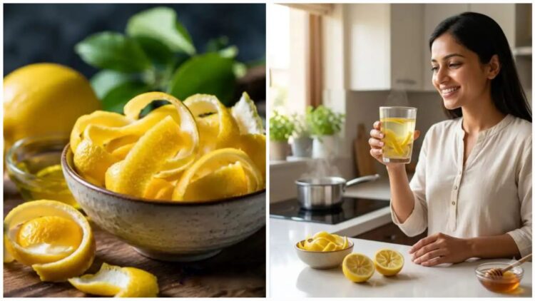 Lemon Peel Water Benefits