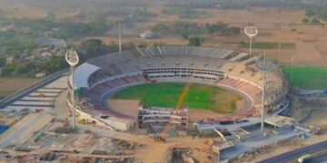 Theme Stadium: काशी में बन रहा देश का पहला ‘शिव थीम’ क्रिकेट स्टेडियम, 92% निर्माण पूरा, जल्द गूंजेगा इंटरनेशनल क्रिकेट