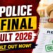 Final Result: यूपी पुलिस SI भर्ती 2025 का अंतिम परिणाम जारी, 4,543 अभ्यर्थियों का चयन