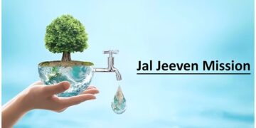 JE AES affected villages tap water supply