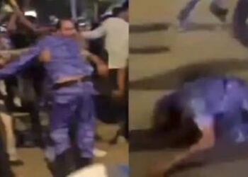 Delhi Clash: बवाल का वीडियो वायरल, बीजेपी IT सेल प्रमुख का RAF जवान को घेरकर पीटने का दावा, पुलिस ने आरोपों को नकारा