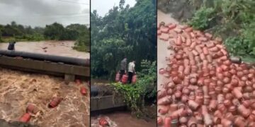 Raigad Floods: भारी बारिश के बाद एचपीसीएल प्लांट में घुसा बाढ़ का पानी, नदी में बह गए 3000 गैस सिलेंडर