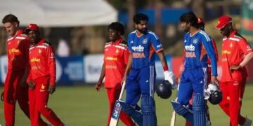 Ind vs Zim T20 : वैभव ने मचाया धमाल , तूफानी फिफ्टी जड़कर भारत को दिलाई शानदार जीत, श्रेयस ने बनाया अनचाहा रिकॉर्ड