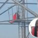 Girl Climbed Mobile Tower