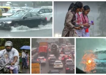Weather Update: दिल्ली-NCR में झमाझम बारिश, कई इलाकों में जलभराव; IMD ने जारी किया रेड अलर्ट