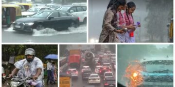 Weather Update: दिल्ली-NCR में झमाझम बारिश, कई इलाकों में जलभराव; IMD ने जारी किया रेड अलर्ट