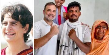 Rahul Gandhi Meets Mohammad Irfan