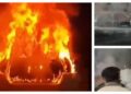Noida Taxi Fire