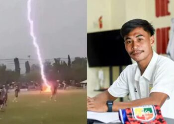 Football Shock: लाइव मैच में मैदान पर गिरी बिजली, टूटा कहर, एक खिलाड़ी की मौत; 12 घायल