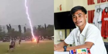 Football Shock: लाइव मैच में मैदान पर गिरी बिजली, टूटा कहर, एक खिलाड़ी की मौत; 12 घायल