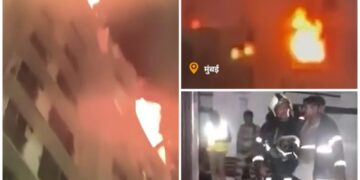 Mumbai Fire: 11वीं मंजिल पर देर रात भड़की भीषण आग, मासूम समेत 2 की मौत; छत पर फंसे 15 लोग किए गये रेस्क्यू