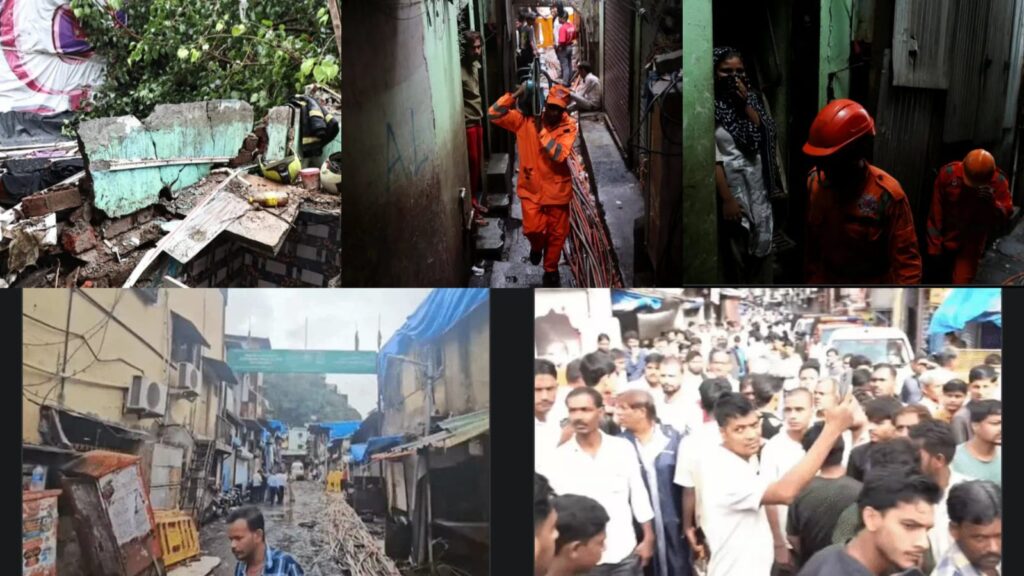 Mumbai Kurla Landslide