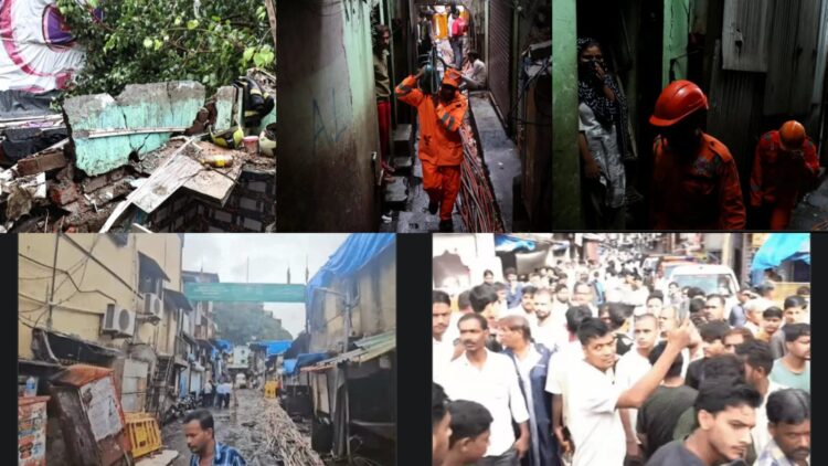 Mumbai Kurla Landslide