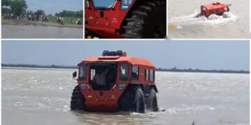 UP Flood Rescue: पानी, जमीन और कीचड़ पर दौड़ेगा ‘हनुमान रथ’, 3 करोड़ की लागत से तैयार खास रेस्क्यू वाहन