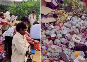 Kanpur Candy loot: हाईवे किनारे एक्सपायरी टॉफी-चॉकलेट देख मची लूट, वायरल वीडियो से पुलिस में हड़कंप