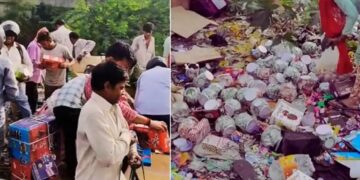 Kanpur Candy loot: हाईवे किनारे एक्सपायरी टॉफी-चॉकलेट देख मची लूट, वायरल वीडियो से पुलिस में हड़कंप