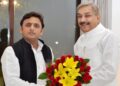 Akhilesh Yadav Pramod Tiwari Meeting