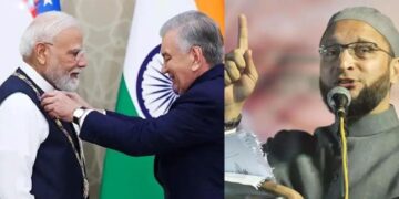 Asaduddin Owaisi on PM Modi Uzbekistan Award