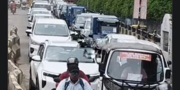 Kanpur Traffic Jam