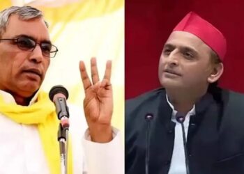 OP Rajbhar Akhilesh Yadav Allegation