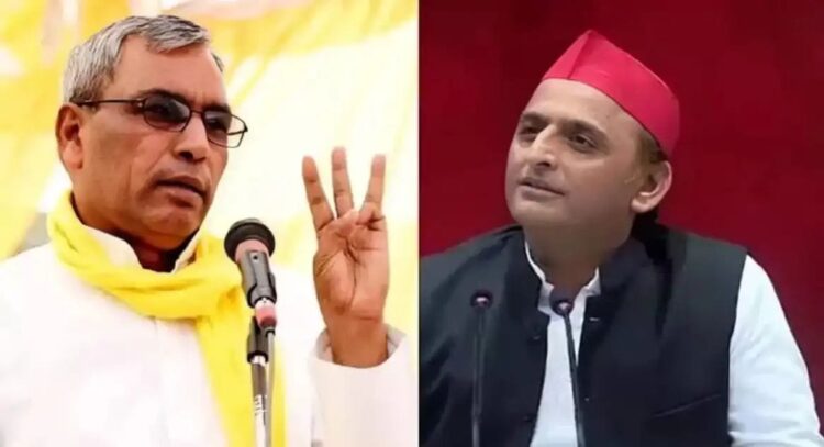 OP Rajbhar Akhilesh Yadav Allegation