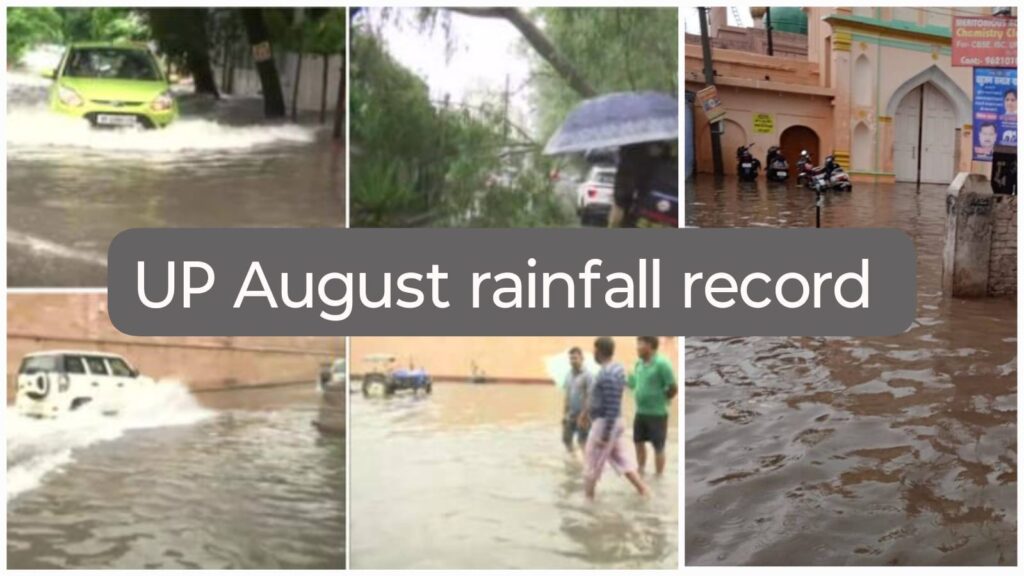 UP August Rainfall Record