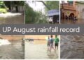 UP August Rainfall Record