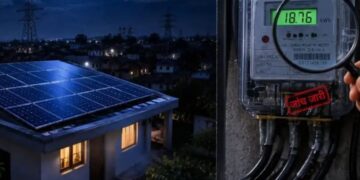 UP Solar Panel Night Power Generation
