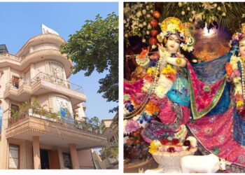 Janmashtami: नोएडा इस्कॉन मंदिर में जन्माष्टमी की धूम, सुबह से भक्तों की कतार; 500 से ज्यादा व्यंजनों का लगेगा भोग