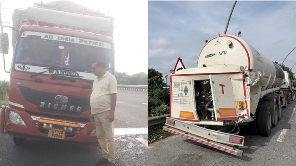 Agra Lucknow Expressway Accident