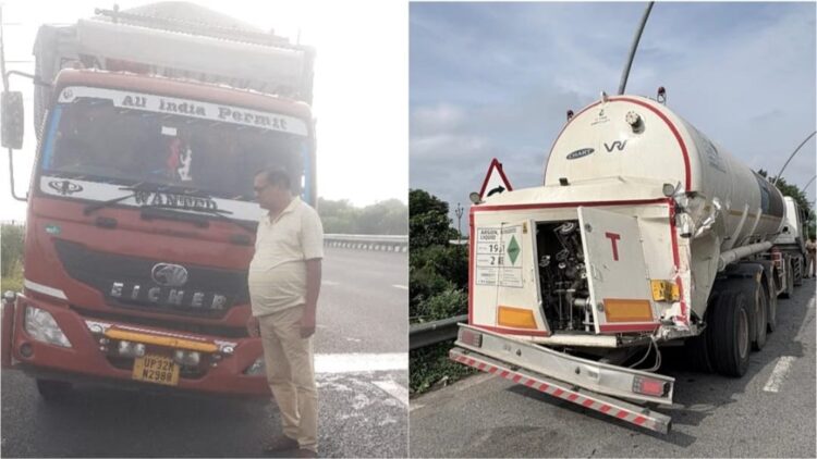 Agra Lucknow Expressway Accident