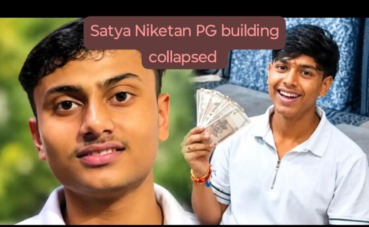 Delhi Satya Niketan PG Building Collapse