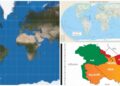 UN New World Map India