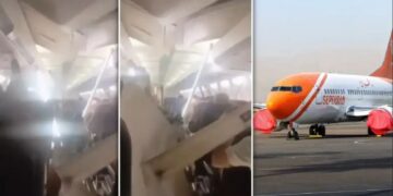 Iran Flight: उड़ान भरते ही विमान में आई खराबी, लैंडिंग के दौरान टूटी छत यात्रियों पर गिरी, मची चीख-पुकार