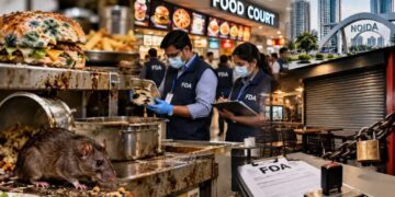 Food Safety:  लखनऊ, नोएडा, गोरखपुर में फास्ट फूड आउटलेट्स पर ताबड़तोड़ छापेमारी, रसोई में मिला फंगस-चूहे और एक्सपायर्ड नॉनवेज