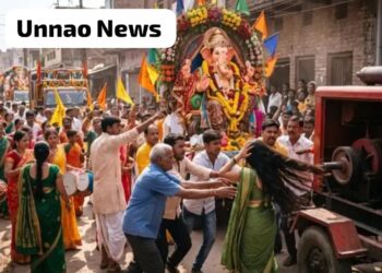 Ganesh Visarjan Procession Accident