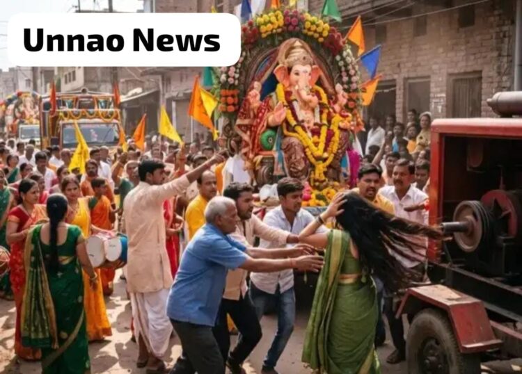 Ganesh Visarjan Procession Accident