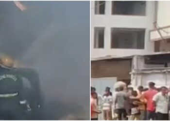 Fire Alert: गाजियाबाद की कंपनी में लगी भीषण आग, सामान जलकर राख; दमकल की तीन गाड़ियां मौके पर पहुंचीं