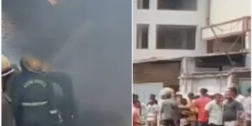 Fire Alert: गाजियाबाद की कंपनी में लगी भीषण आग, सामान जलकर राख; दमकल की तीन गाड़ियां मौके पर पहुंचीं