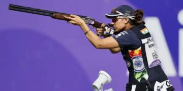 Asian Games: भारतीय महिला स्कीट टीम ने जीता कांस्य, राइजा-परिनाज-माहेश्वरी ने रचा इतिहास