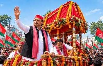 Akhilesh Yadav PDA Rath Yatra
