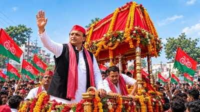 Akhilesh Yadav PDA Rath Yatra