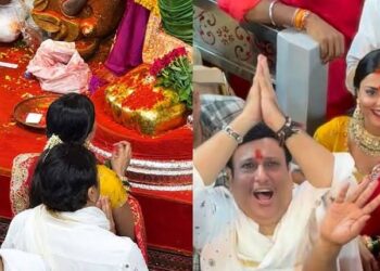 Govinda Komal Rani: लालबागचा राजा में पत्नी को छोड़ किस के संग दिखे गोविंदा? सोशल मीडिया पर वायरल हुई शादी की चर्चा