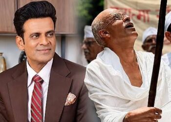 Mahatma Gandhi के किरदार में नजर आएंगे मनोज बाजपेयी,फर्स्ट लुक ने बढ़ाई फिल्म की चर्चा